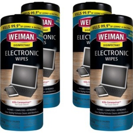 WEIMAN Wipes, Electronic, 7X8, 30Ct WMN93ACT